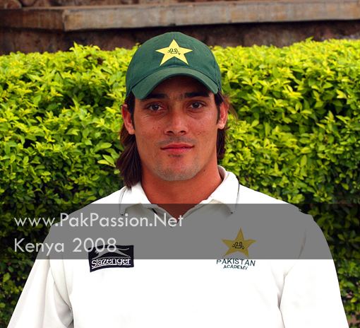 Shahzaib Hasan (Cricketer) playing cricket