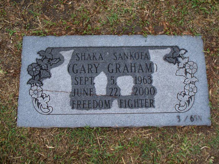 Shaka Sankofa Gary Lee Shaka Sankofa Graham 1963 2000 Find A Grave Memorial
