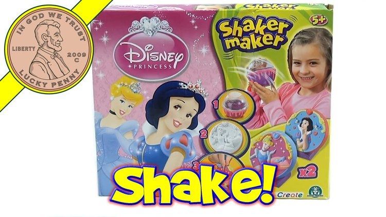 Shaker Maker Disney Princess Shaker Maker Cinderella and Snow White YouTube