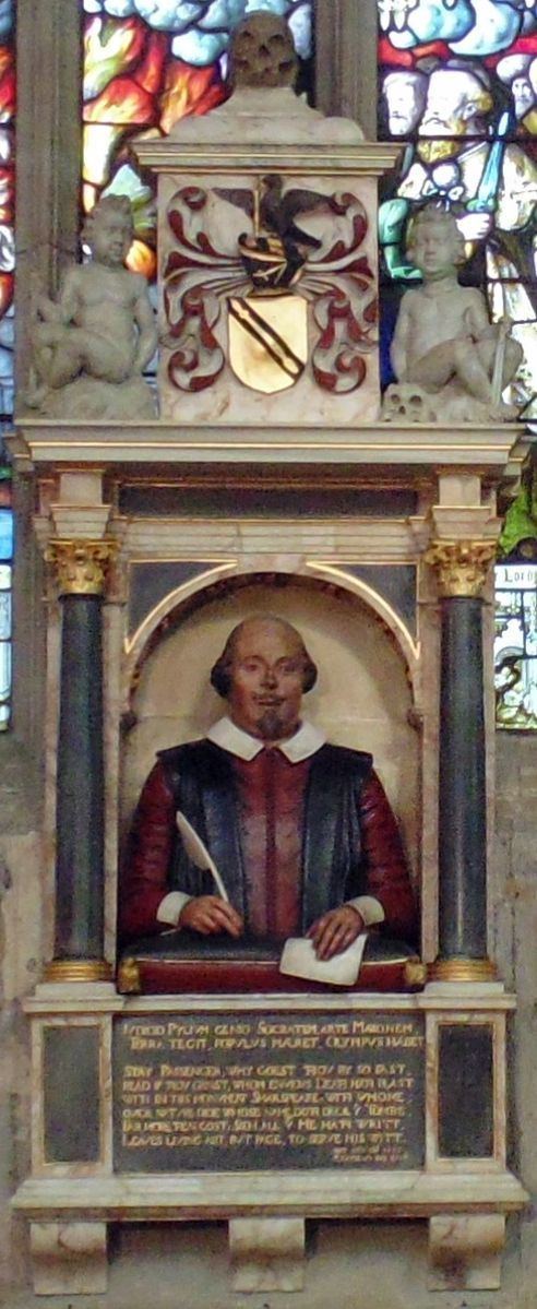 Shakespeare's funerary monument