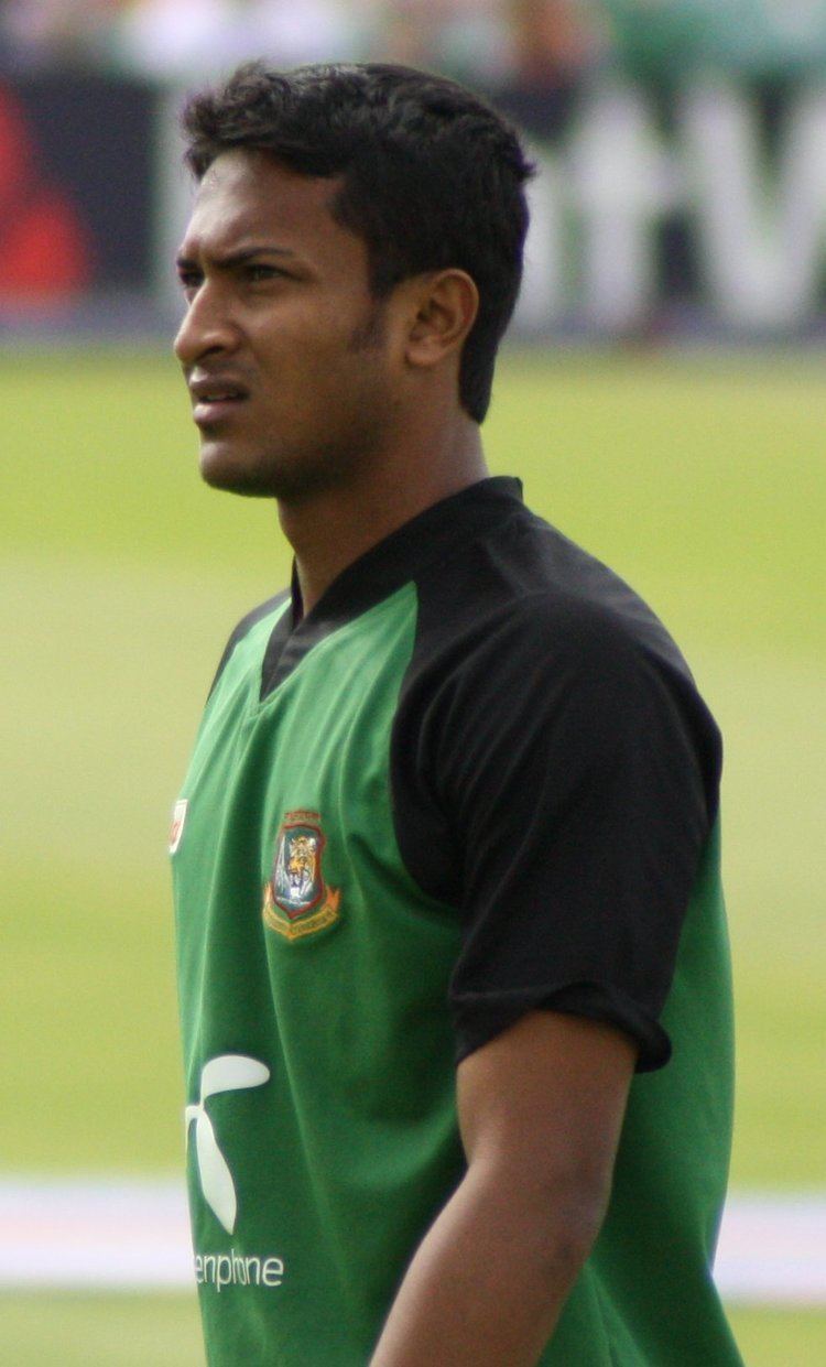Shakib Al Hasan (Cricketer) in the past