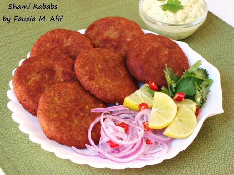 Shami kebab Shami Kababs Fauzia39s Kitchen Fun