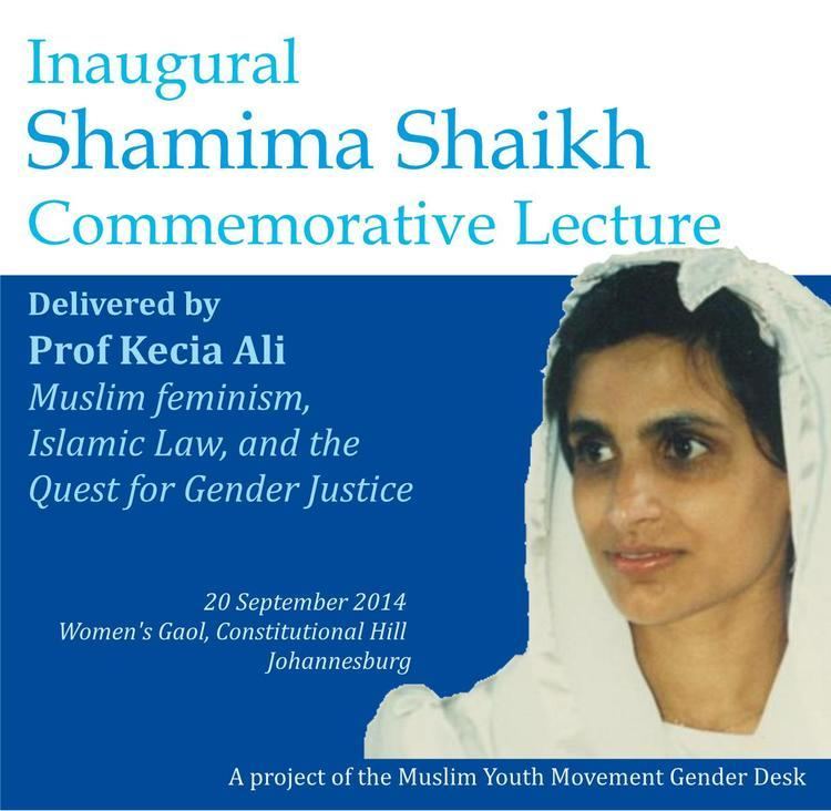 Shamima Shaikh Memorial Lecture Shamima Shaikh Commemorative Site