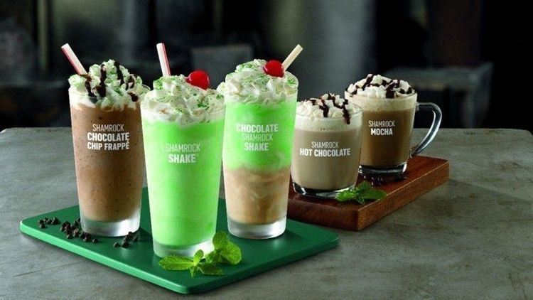 Shamrock Shake McDonald39s rolling out chocolate Shamrock Shake for first time ever