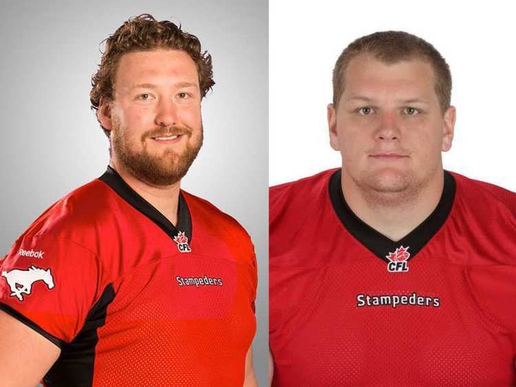 Shane Bergman Spencer Wilson and Shane Bergman sign with the Calgary Stampeders