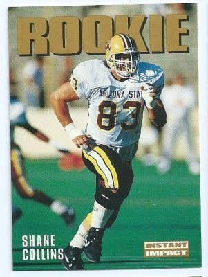 Shane Collins (American football) ARIZONA STATE Shane Collins 339 Rookie SKYBOX Impact 1992 NFL