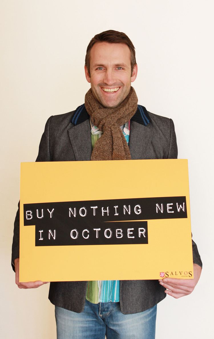 Shane Wakelin Shane Wakelin Supports Buy Nothing New Month Childseye
