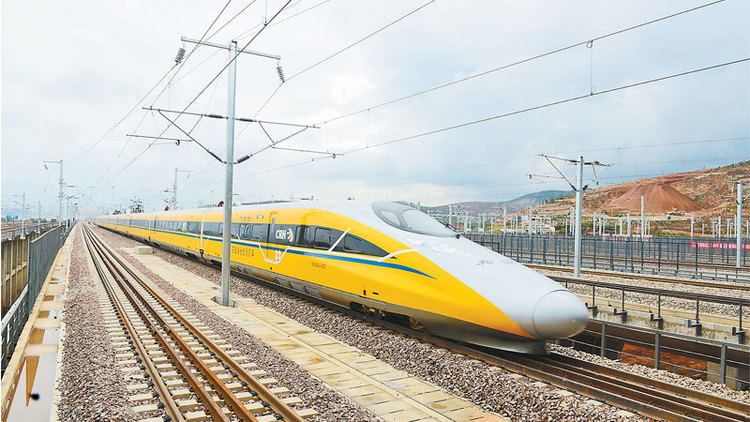 Shanghai–Kunming High-Speed Railway ShanghaiKunming highspeed railway starts countdown