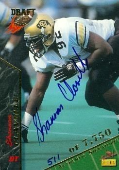 Shannon Clavelle Shannon Clavelle autographed Football Card Colorado 1995 Signature