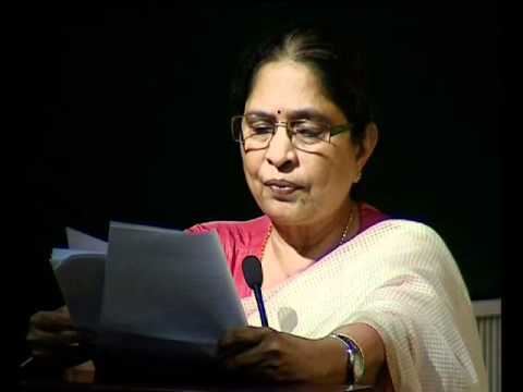 Shantha Sinha Prof Shantha Sinha Chairperson NCPCR Govt of India