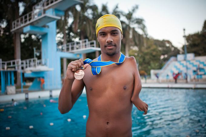 Sharath Gayakwad Swimmer Sharath Gayakwad wins six medals in the Asian Para