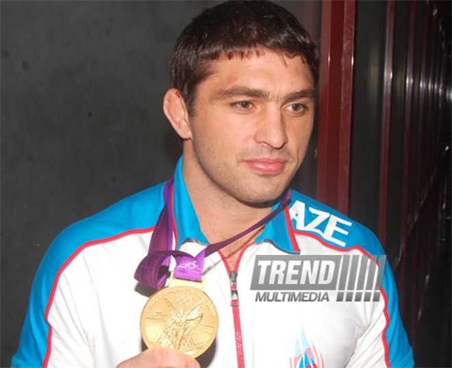 Sharif Sharifov Trend Photo Azerbaijani sportsmen participants of XXX