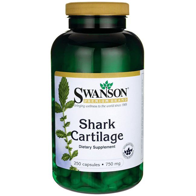 Shark cartilage Shark Cartilage Supplement 750 mg Swanson Health Products