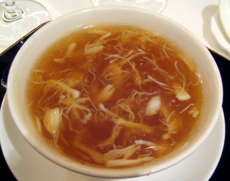 Shark fin soup FileChinese cuisineShark fin soup05jpg Wikimedia Commons