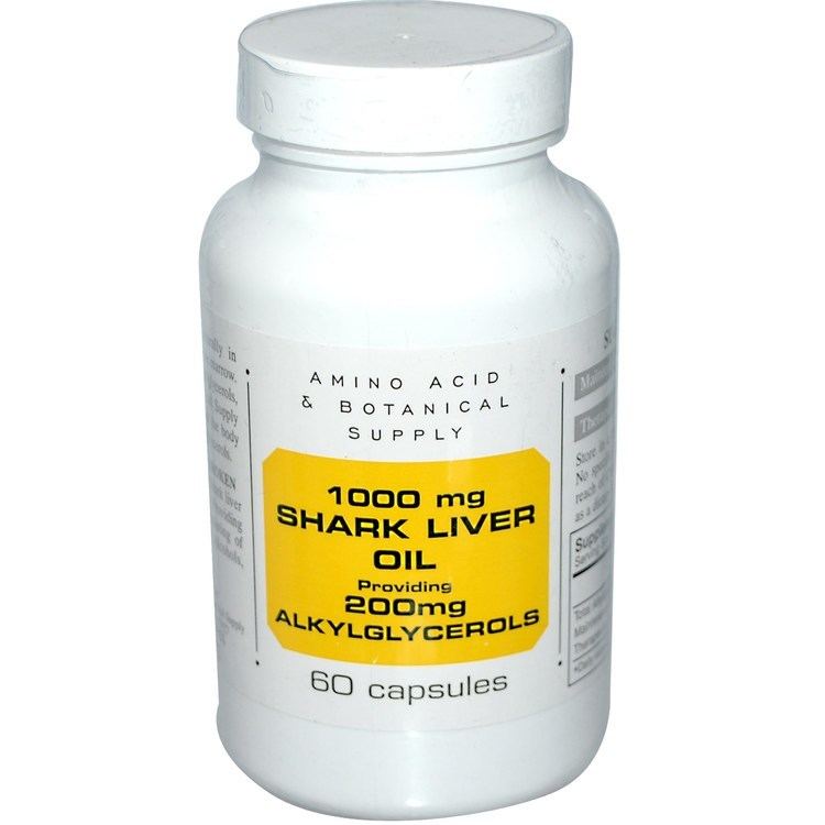 Shark liver oil Amino Acid Botanical Supply Shark Liver Oil 60 Capsules iHerbcom