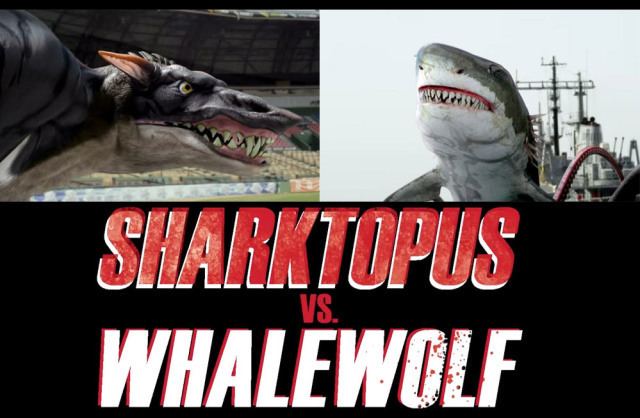 Sharktopus vs. Whalewolf Tony Isabellas Bloggy Thing SHARKTOPUS VS WHALEWOLF