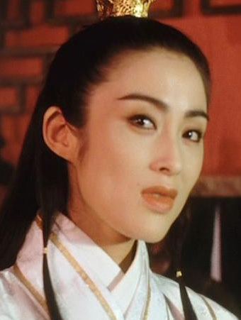 Sharla Cheung in a movie "Kung Fu Cult Master" as Chao Min / Yan So-so