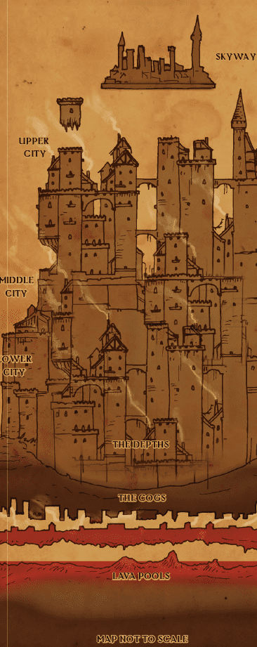 Sharn Sharn The City of Towers Eberron Root of All Evil