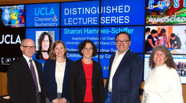 Sharon Hammes-Schiffer Distinguished Lecture Series UCLA Chemistry and Biochemistry