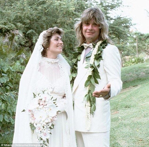 Sharon Osbourne Sharon Osbourne celebrates 32 years of marriage with Ozzy with a