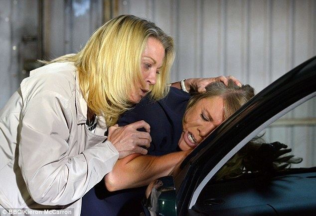 Sharon Watts EastEnders Kathy Beale lashes out at Sharon Watts as the pair come