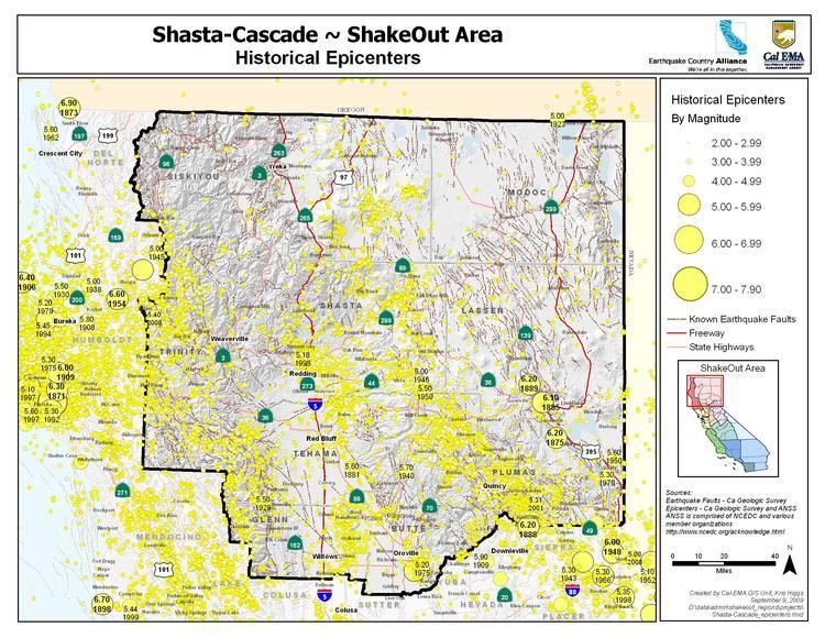 Shasta Cascade Earthquake Country Alliance Earthquake Country Alliance