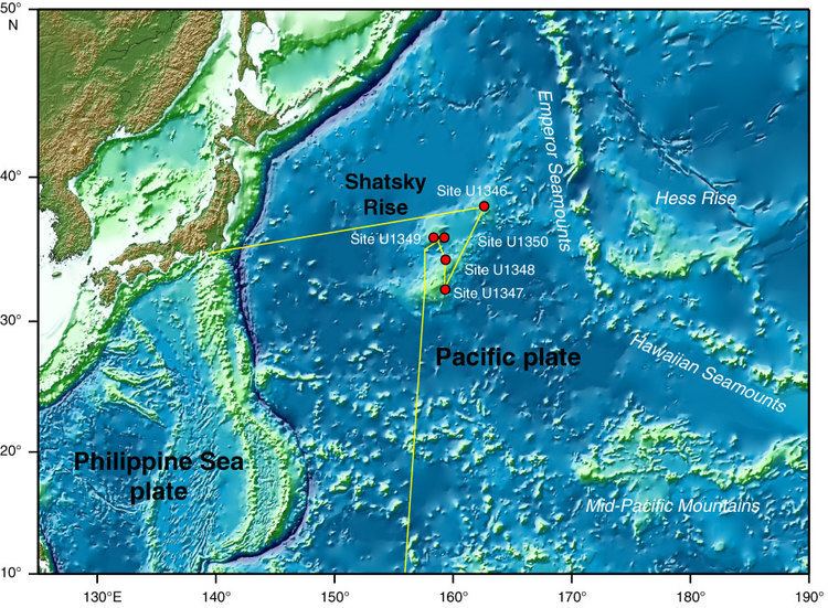 Shatsky Rise IODP Expedition 324 Preliminary Report