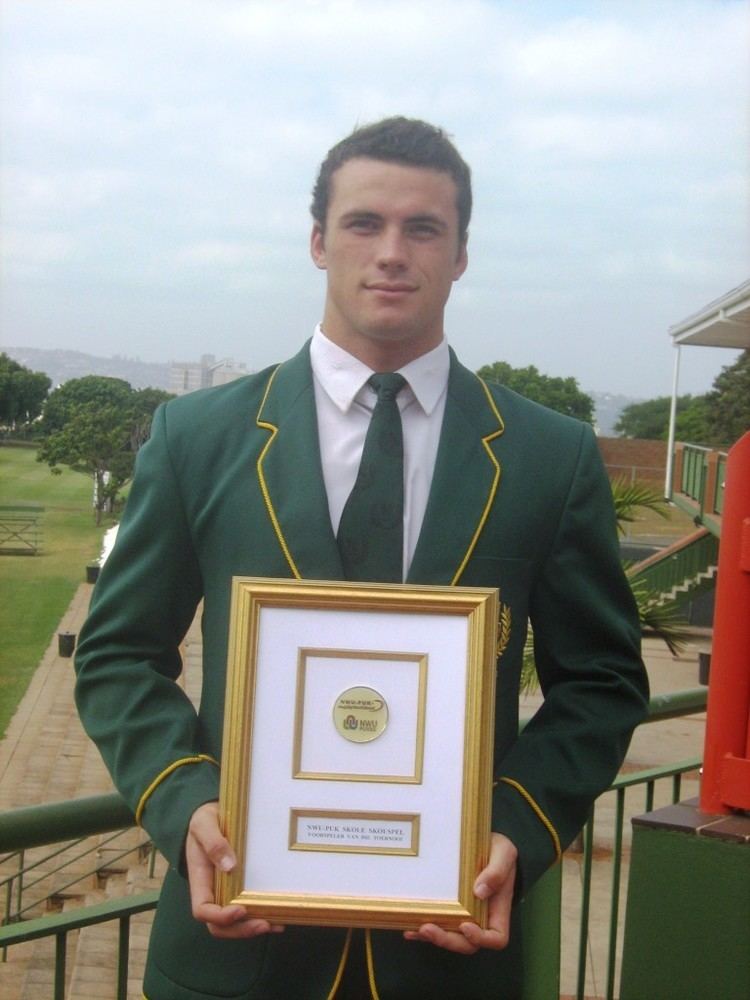 Shaun Adendorff Rugby Award S Adendorff Glenwood High School