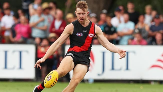 Shaun McKernan Essendon will be shorthanded in the ruck for its seasonopener