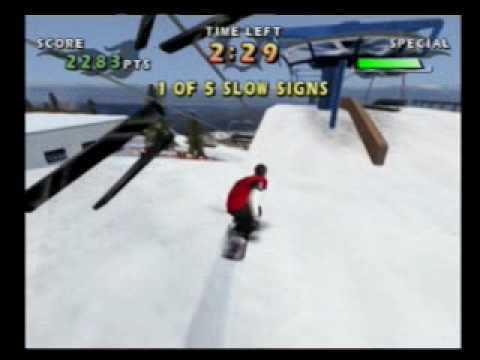 Shaun Palmer's Pro Snowboarder Shaun Palmers Pro Snowboarder Gameplay Playstation 2 YouTube