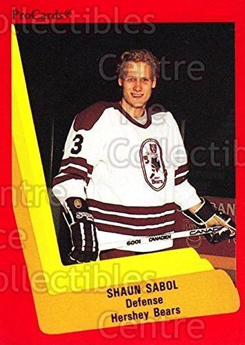 Shaun Sabol Amazoncom CI Shaun Sabol Hockey Card 199091 ProCards AHL IHL 46