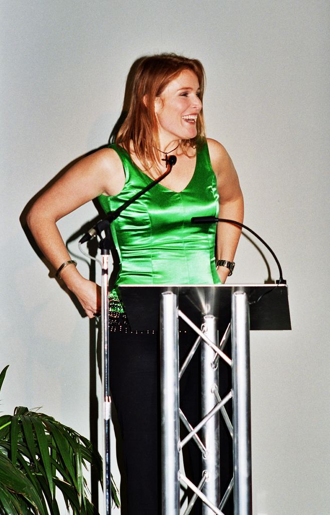 Shauna Lowry Shauna Lowry UK TV presenter speaks at gala dinner