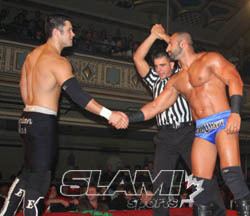 Shawn Daivari CANOE SLAM Sports Wrestling Size no obstacle for ambitious