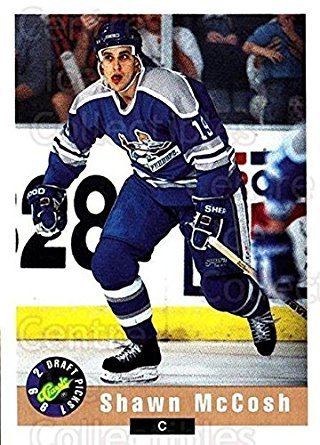 Shawn McCosh Amazoncom CI Shawn McCosh Hockey Card 1992 Classic Hockey Draft