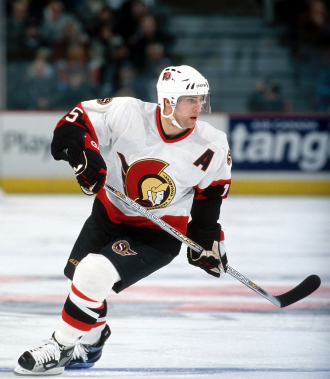 Shawn McEachern 200102 Shawn McEachern Ottawa Senators Game Worn Jersey
