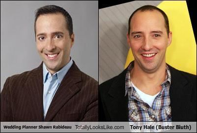 Shawn Rabideau Wedding Planner Shawn Rabideau Totally Looks Like Tony Hale Buster