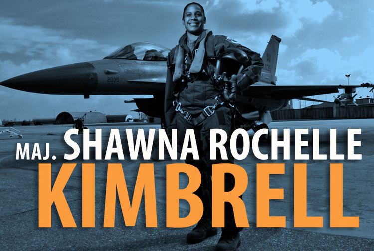 Shawna Rochelle Kimbrell First black female fighter pilot follows childhood dream US Air