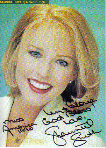 Shawntel Smith Shawntel Smith autograph collection entry at StarTiger