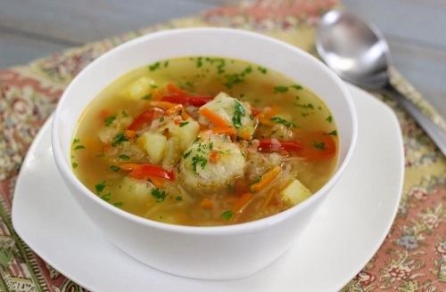 Shchi Shchi Russian Cabbage Soup With Meatballs Olga39s Flavor Factory