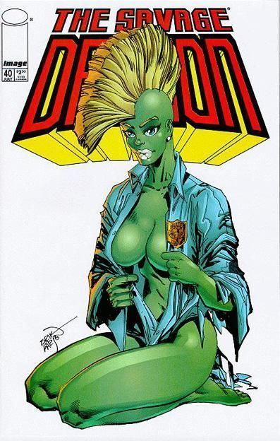 She-Dragon savage she dragon SAVAGE DRAGON 40 comic book covers