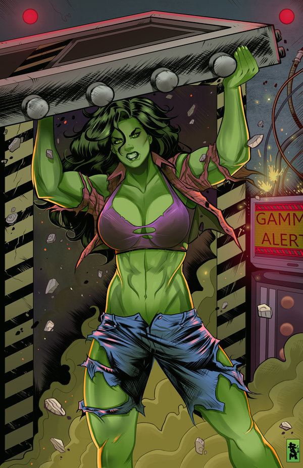 She-Hulk Santa SheHulk 1 by GENZOMAN on DeviantArt