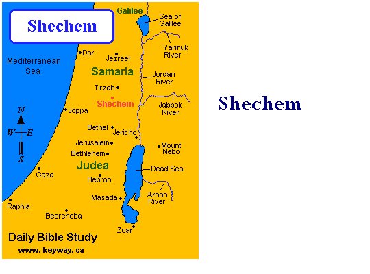 Shechem Bible Study Shechem