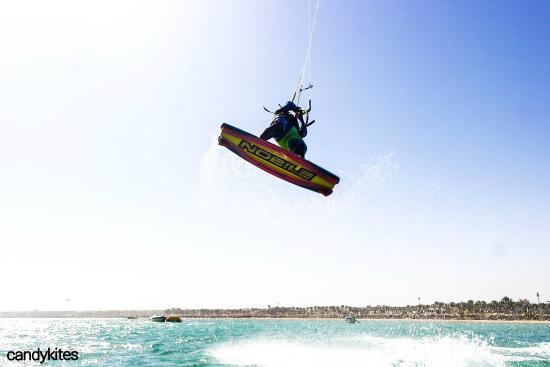Sheikh Hamada kitesurfing Sharm el Sheikh Hamada kiteboarding Picture of