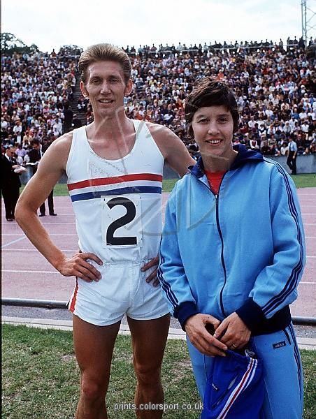 Sheila Sherwood John and Sheila Sherwood Athletics 1972 season Crystal Palace