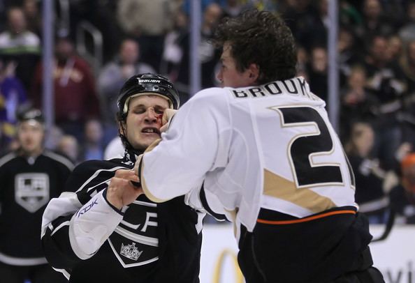 Sheldon Brookbank Sheldon Brookbank Pictures Anaheim Ducks v Los Angeles