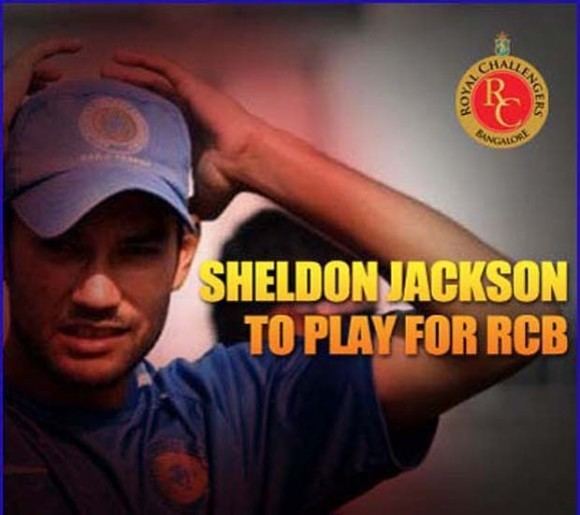 Sheldon Jackson (cricketer) Emerging star RCB39s Sheldon Jackson
