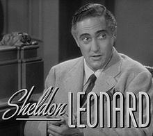 Sheldon Leonard Sheldon Leonard Wikipedia the free encyclopedia