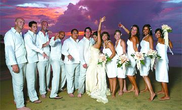 Shelly Dass on her beach wedding