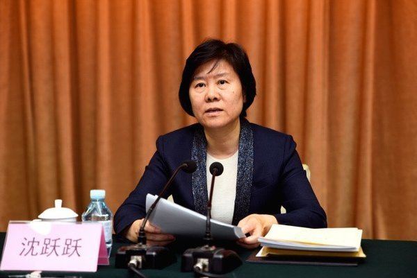 Shen Yueyue Shen Yueyue Stresses Womens Development Gender Equality at CWRS