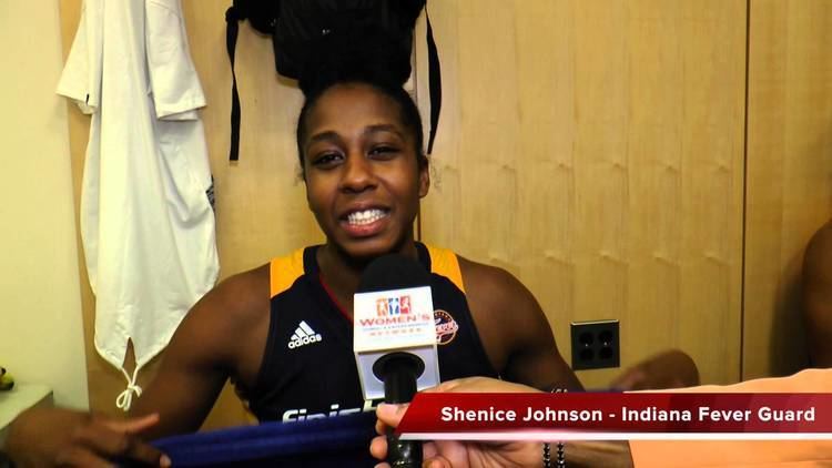 Shenise Johnson Indiana Fever guard Shenise Johnson39s Father39s Day wish to